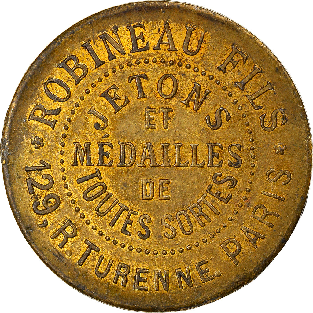 Francia, Jeton, Robineau Fils, Jetons et Médailles, Paris, Arts & Culture, MBC