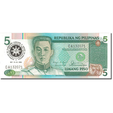 Billete, 5 Piso, 1986, Filipinas, 1986, KM:175a, UNC
