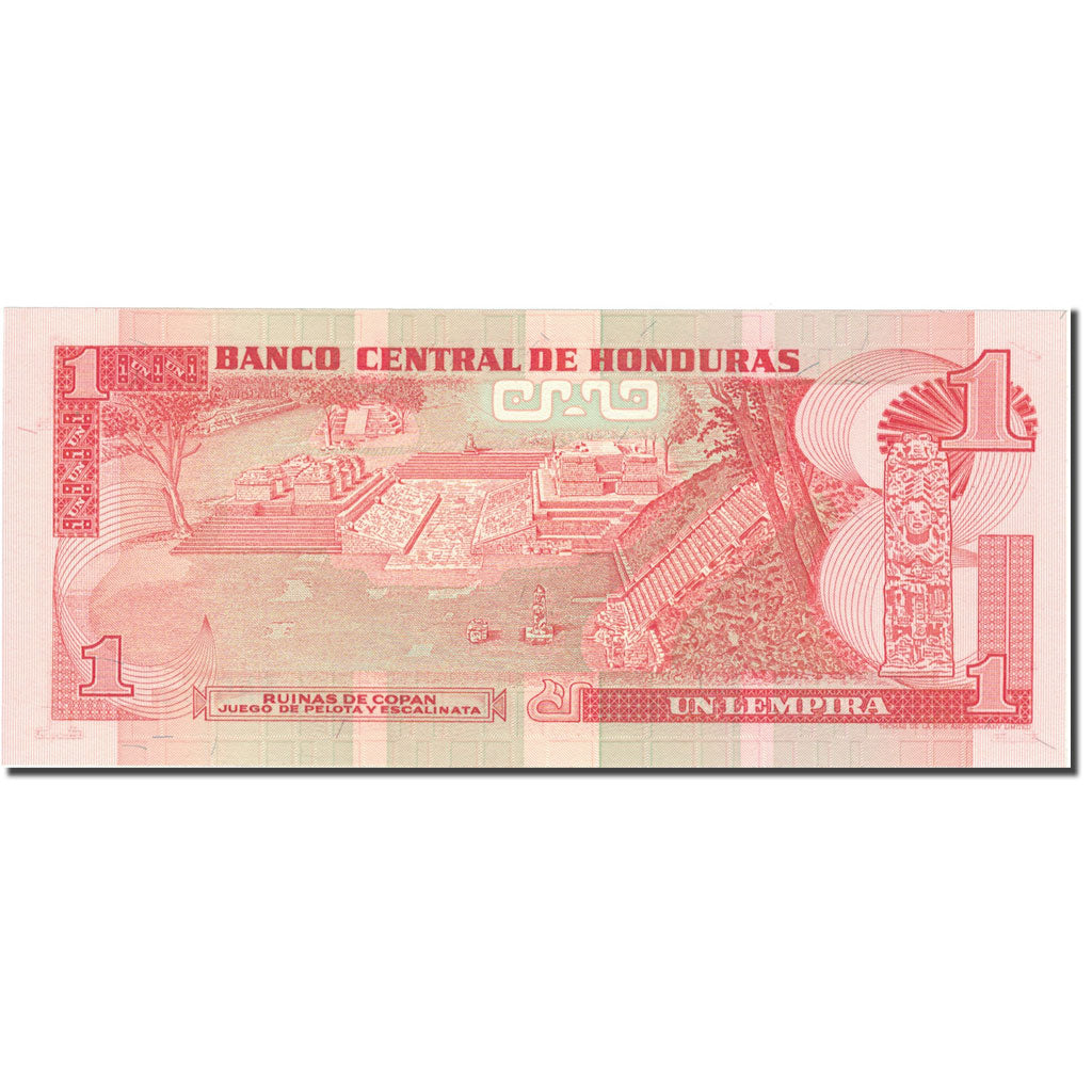 Nota, Honduras, 1 Lempira, 1984, 1984-10-18, KM:68b, UNC(65-70)