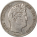 FRANCE, Louis-Philippe, 5 Francs, 1840, Paris, KM #749.1, VF(30-35), Silver,...