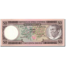 Banknote, Equatorial Guinea, 50 Ekuele, 1975, 1975-07-07, KM:5, UNC(65-70)