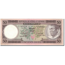 Billet, Equatorial Guinea, 50 Ekuele, 1975, 1975-07-07, KM:5, SUP