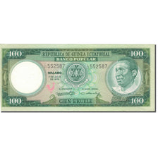 Banknote, Equatorial Guinea, 100 Ekuele, 1975, 1975-07-07, KM:6, AU(50-53)