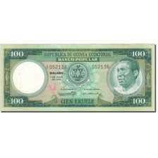 Banknote, Equatorial Guinea, 100 Ekuele, 1975, 1975-07-07, KM:6, EF(40-45)