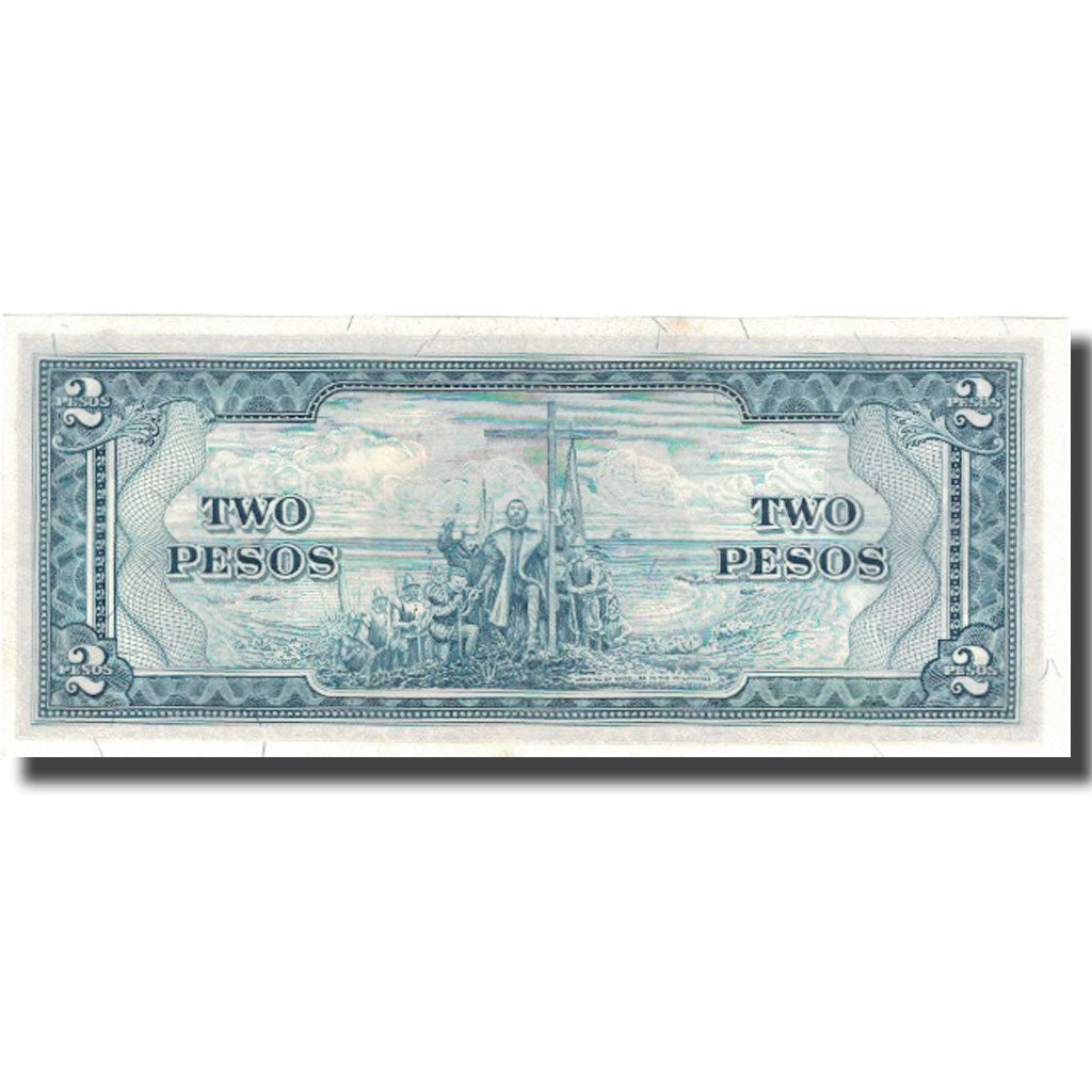 Nota, Filipinas, 2 Pesos, KM:134d, UNC(65-70)