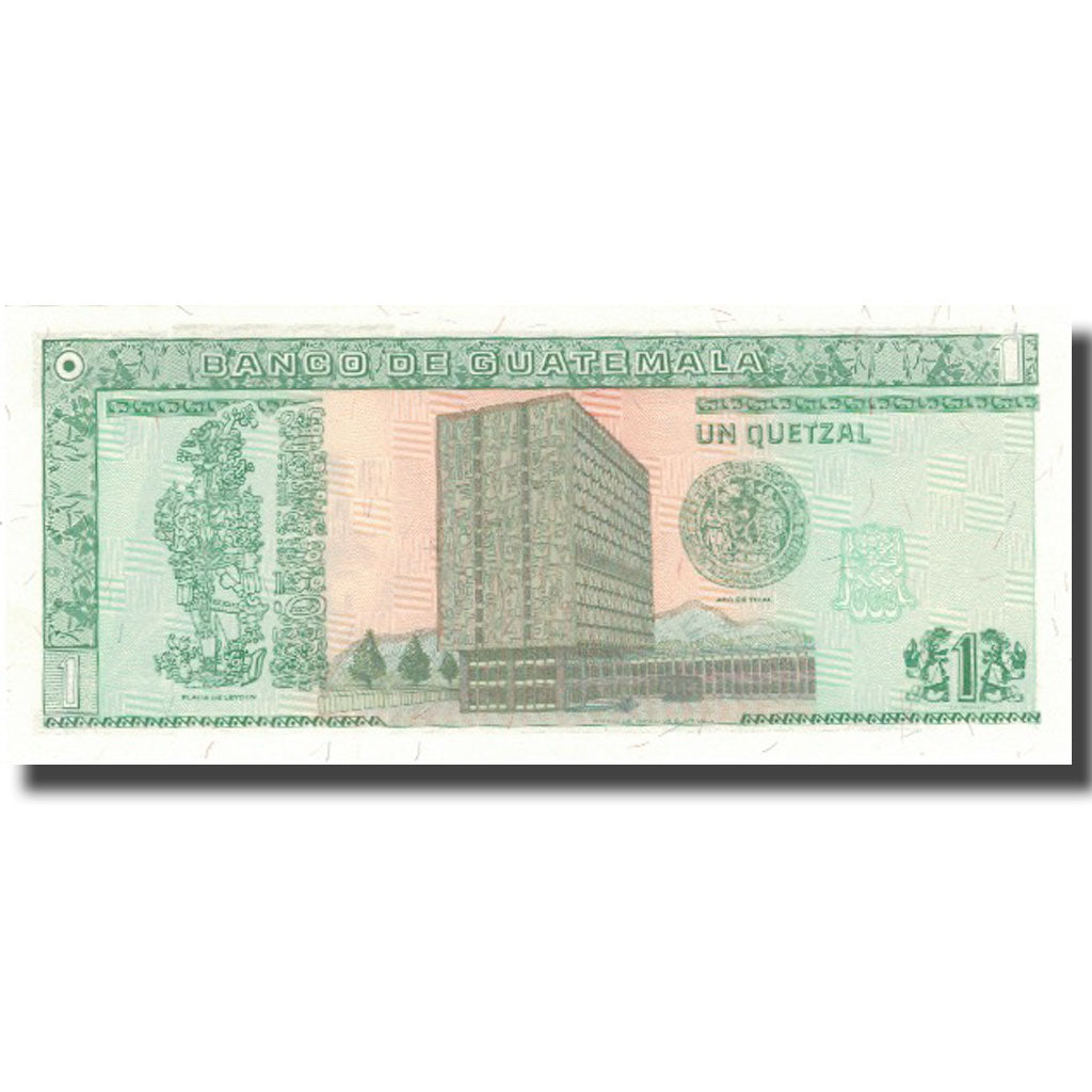Banknote, Guatemala, 1 Quetzal, 1994, 1994-09-27, KM:90, UNC(65-70)