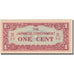 Geldschein, Burma, 1 Cent, Undated (1942), KM:9b, UNZ
