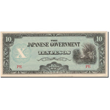 Banknote, Philippines, 10 Pesos, 1942, 1942, KM:108a, UNC(65-70)