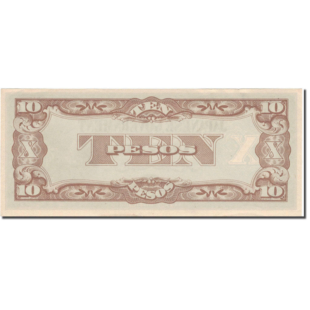 Billete, 10 Pesos, 1942, Filipinas, 1942, KM:108a, UNC