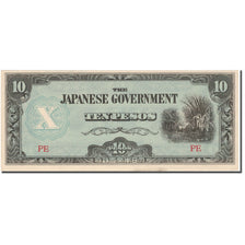 Banknote, Philippines, 10 Pesos, 1942, 1942, KM:108b, EF(40-45)