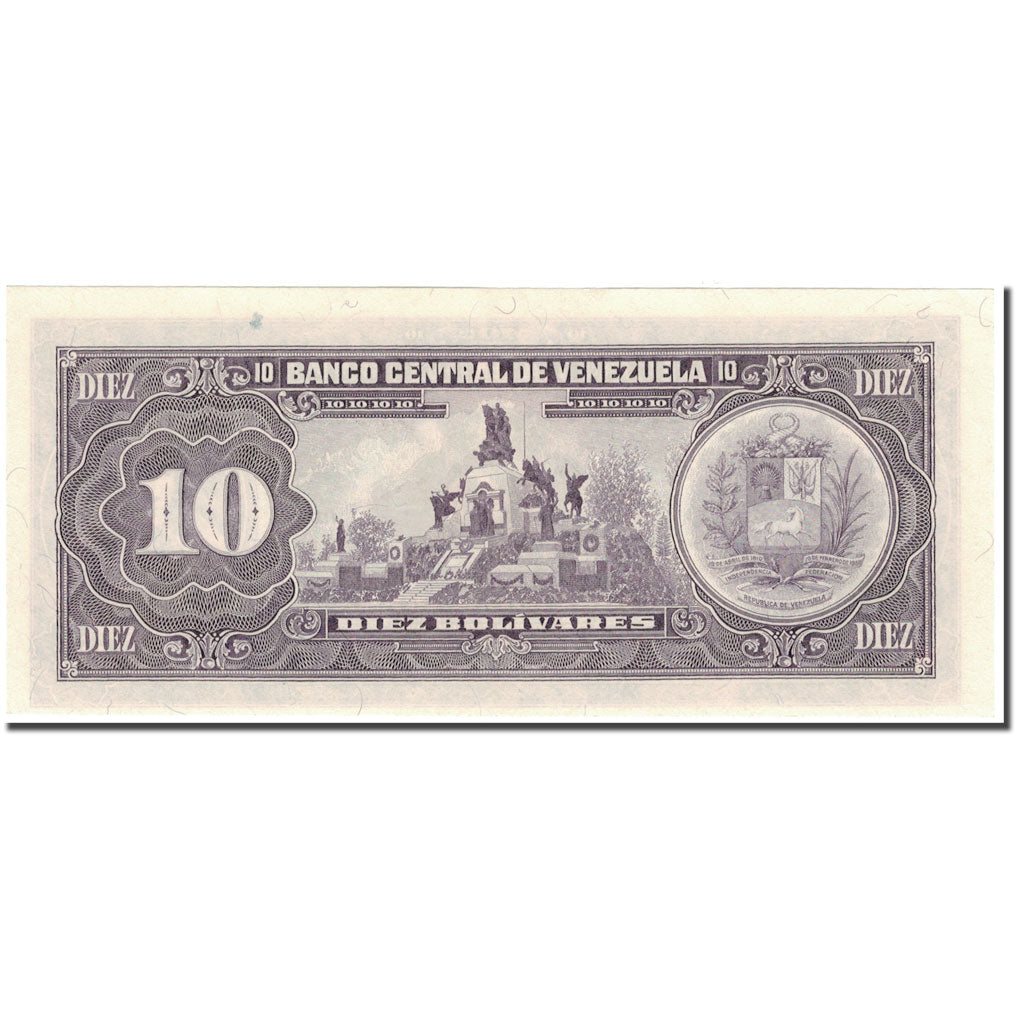 Billet, Venezuela, 10 Bolívares, 1986, 1986-03-18, KM:61a, NEUF