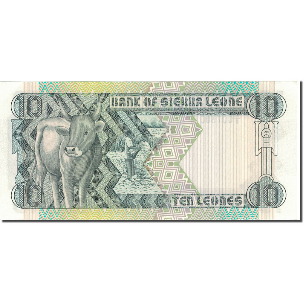 Banknote, Sierra Leone, 10 Leones, 1988, 1988-04-27, KM:15, UNC(65-70)