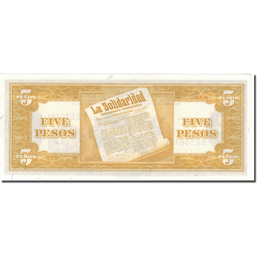 Banknote, Philippines, 5 Pesos, KM:135e, UNC(65-70)