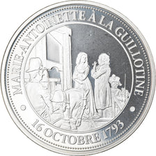 França, Medal, Révolution française, Marie-Antoinette à la Guillotine