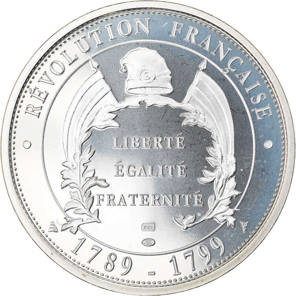 França, Medal, Révolution française, Marie-Antoinette à la Guillotine