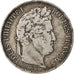 FRANCE, Louis-Philippe, 5 Francs, 1843, Bordeaux, KM #749.7, VF(30-35), Silver,.