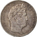 Coin, France, Louis-Philippe, 5 Francs, 1844, Paris, EF(40-45), Silver