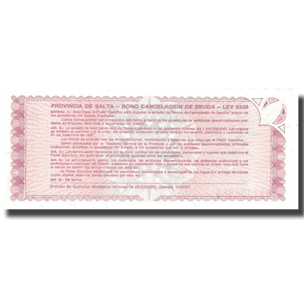 Billet, Argentine, 1000 Pesos Argentinos, KM:S2604a, NEUF