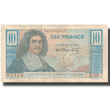 French Equatorial Africa, 10 Francs, Undated (1947-49), VF(20-25), KM:21