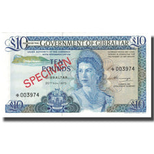 Banknote, Gibraltar, 10 Pounds, 1975, 1975-11-20, KM:22b, UNC(65-70)