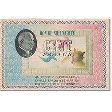 France, Secours National, 100 Francs, Undated (1941), TTB