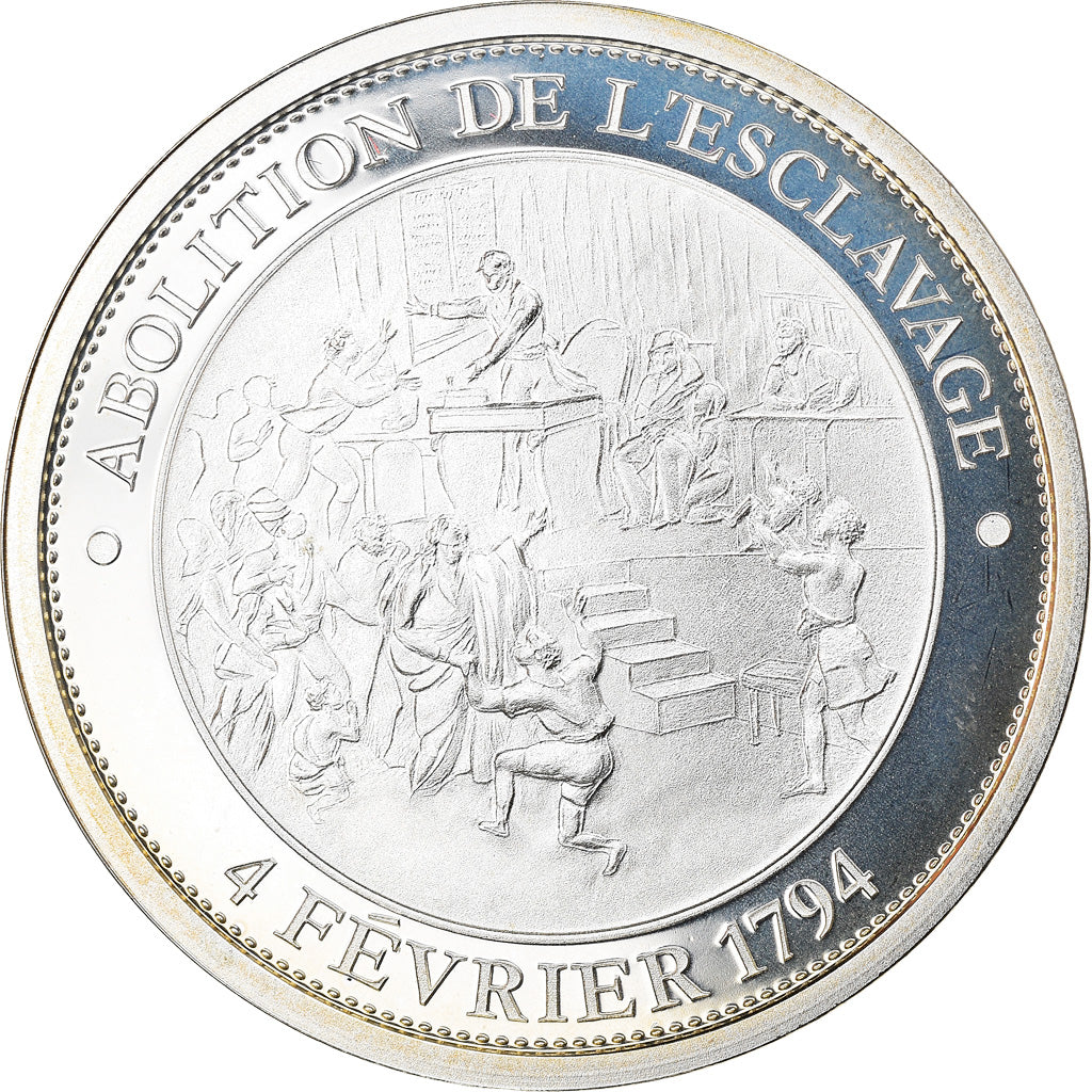 France, Medal, Révolution Française, Abolition de l'Esclavage, History
