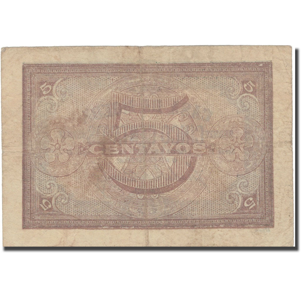 Banknote, Portugal, 5 Centavos, 1918, 1918-04-05, KM:97, EF(40-45)