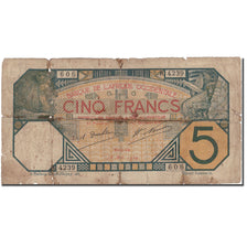 Biljet, Frans Equatoriaal Afrika, 25 Francs, 1929, 1929-05-16, KM:7s, B+