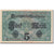 Geldschein, Deutschland, 5 Mark, 1917, 1917-08-01, KM:56a, UNZ-