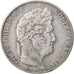 Francia, Louis-Philippe, 5 Francs, 1848, Paris, BB, Argento, KM:749.1, Gadour...