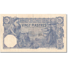 Banknote, FRENCH INDO-CHINA, 20 Piastres, 1920, 1920-08-01, KM:41, EF(40-45)