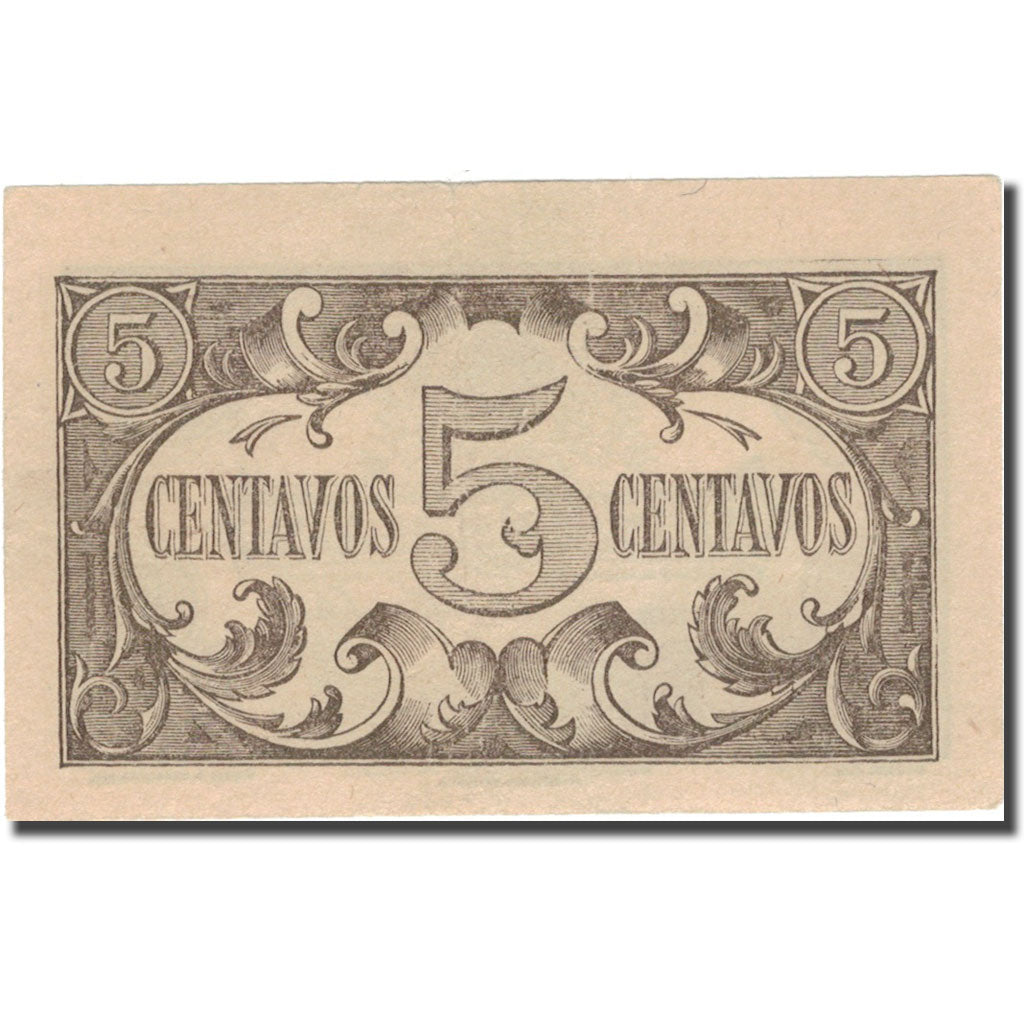 Biljet, Portugal, 5 Centavos, 1918, 1918-04-05, KM:99, TTB+