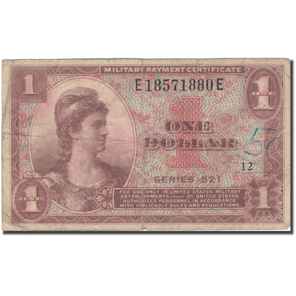 Banknote, United States, 1 Dollar, KM:M33a, VF(20-25)