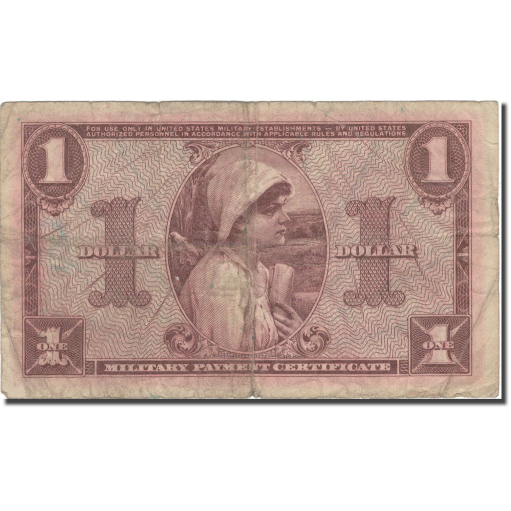 Banknote, United States, 1 Dollar, KM:M33a, VF(20-25)