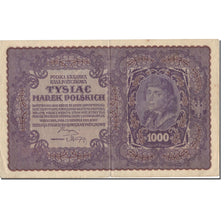 Banknote, Poland, 1000 Marek, 1919, 1919, KM:29, VF(30-35)