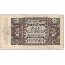 Banknote, Germany, 2 Millionen Mark, 1923, 1923-07-23, KM:89a, VF(30-35)