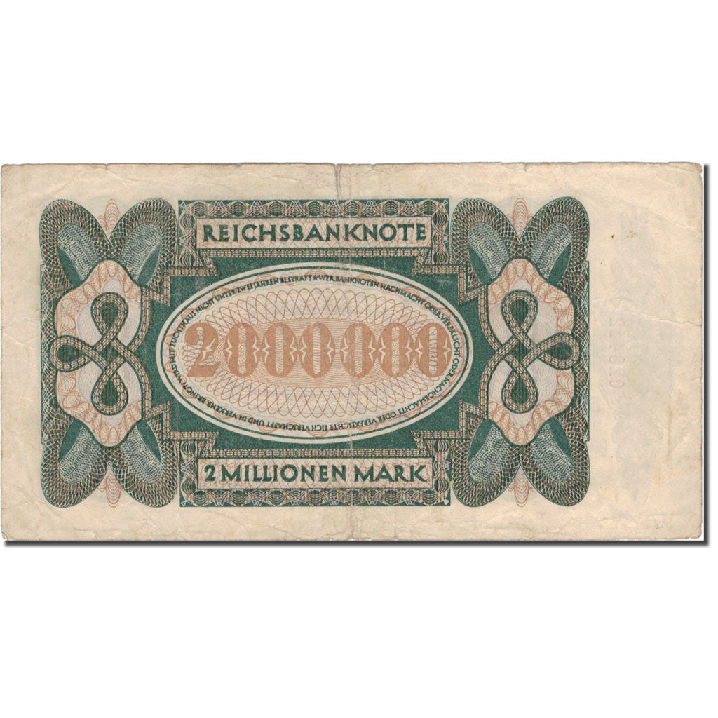 Banknote, Germany, 2 Millionen Mark, 1923, 1923-07-23, KM:89a, VF(30-35)