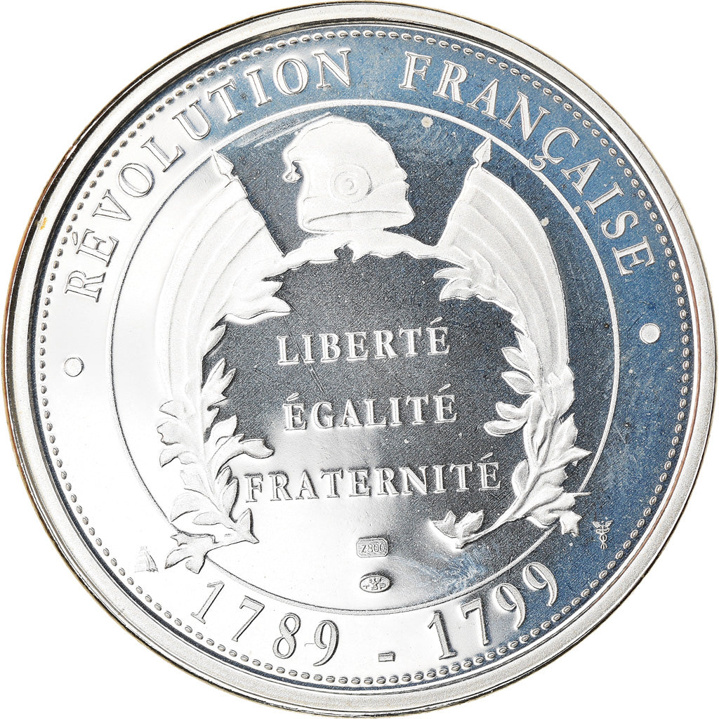 França, Medal, Révolution Française, Liberté, Egalité, Fraternité