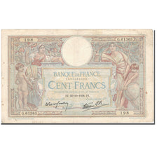 France, 100 Francs, Luc Olivier Merson, 1938, 1938-10-20, VF(30-35)