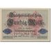 Billete, 50 Mark, 1914, Alemania, 1914-08-05, KM:49b, MBC+