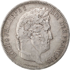 Coin, France, Louis-Philippe, 5 Francs, 1831, Paris, EF(40-45), Silver