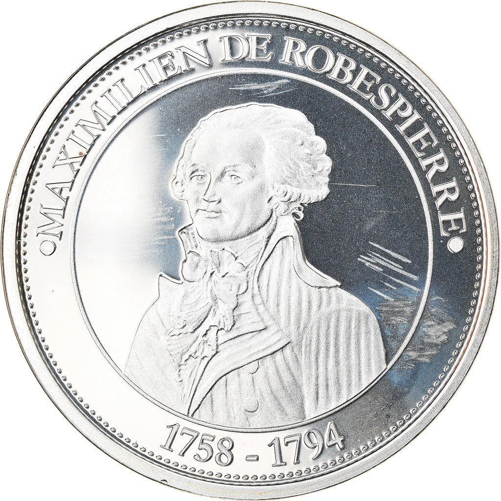 France, Medal, Révolution Française, Maximilien de Robespierre, History