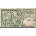 Banknote, Spain, CIUTAT DE VIC, 1 Peseta, personnage, 1937, 1937, VF(30-35)