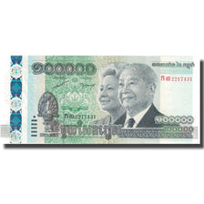 Banknot, Kambodża, 100,000 Riels, 2012, 2012, KM:62a, UNC(65-70)