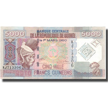 Banconote, Guinea, 5000 Francs, 1960, 1960-03-01, KM:44, FDS