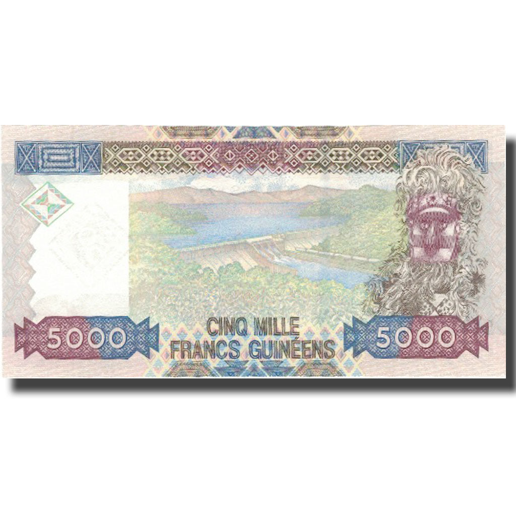 Banconote, Guinea, 5000 Francs, 1960, 1960-03-01, KM:44, FDS