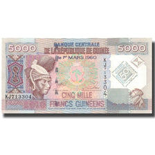 Banknote, Guinea, 5000 Francs, 1960, 1960-03-01, KM:44, UNC(65-70)