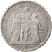 FRANCE, Hercule, 5 Francs, 1848, Strasbourg, KM #756.2, EF(40-45), Silver,...