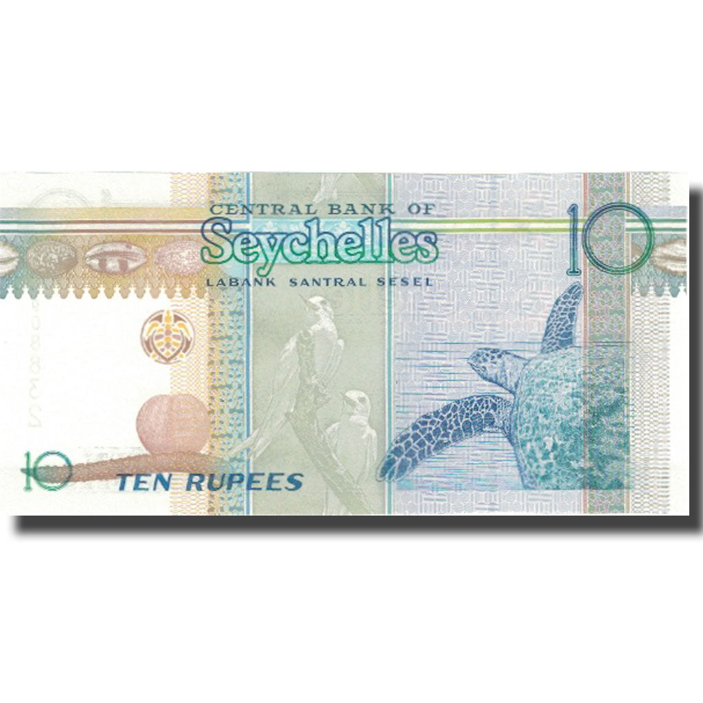 Billete, 10 Rupees, Undated (1998-2010), Seychelles, KM:36a, UNC