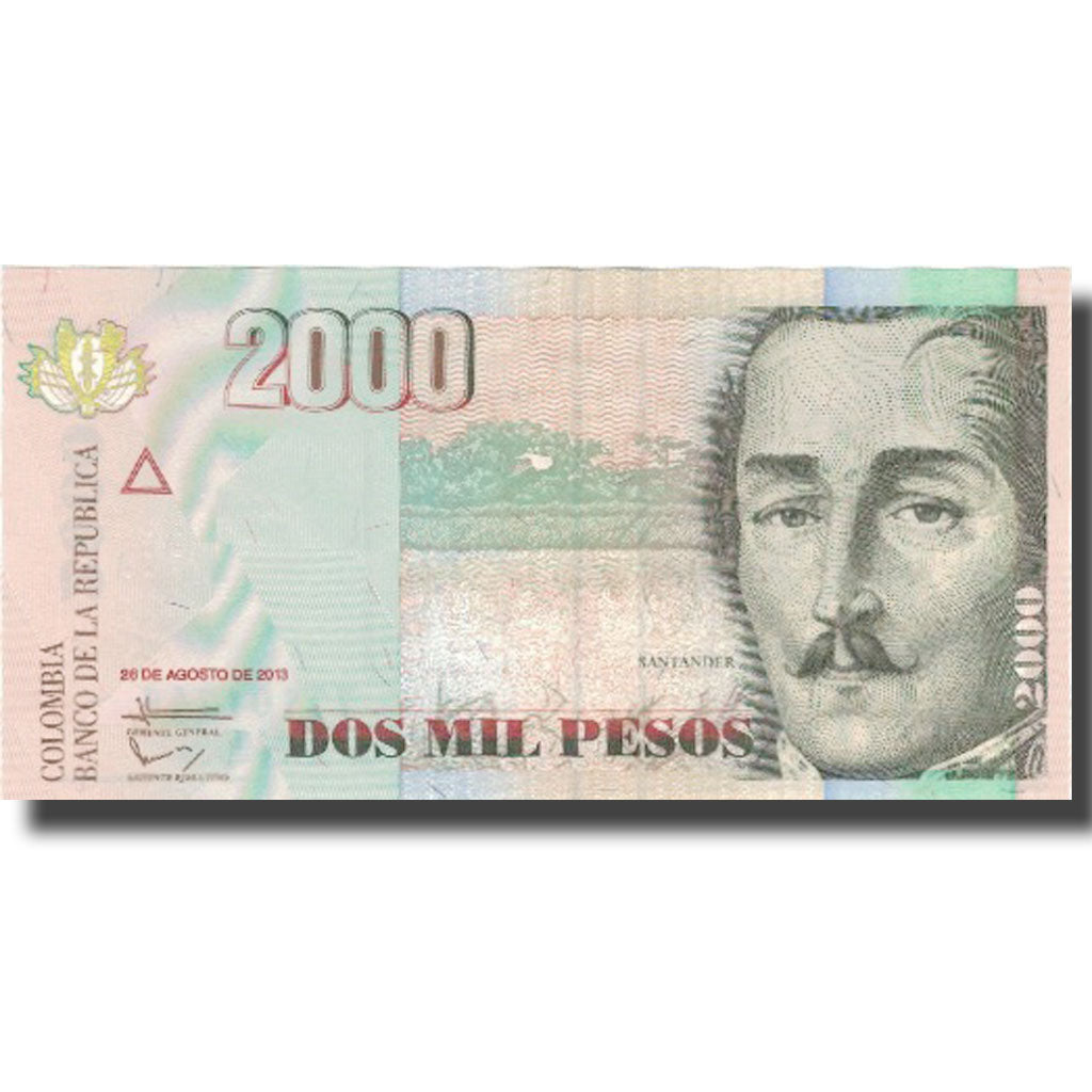Billete, 2000 Pesos, Colombia, UNC